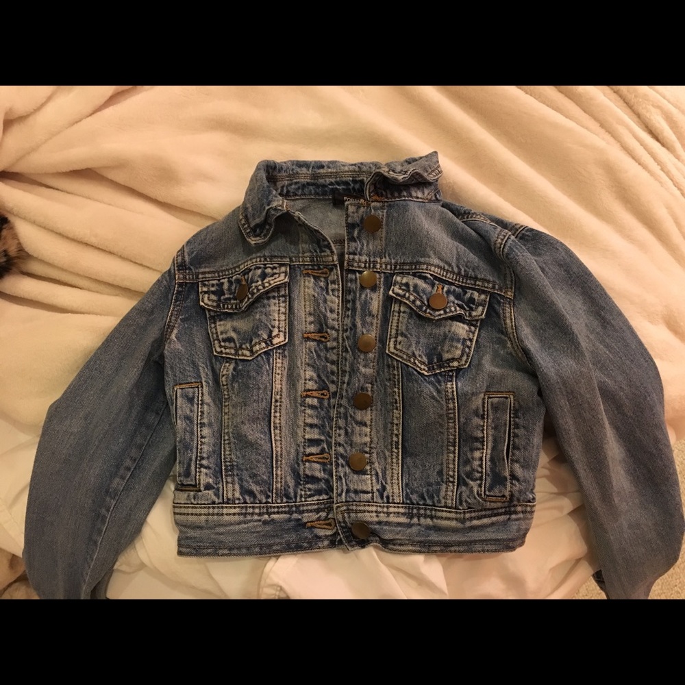 Denim jeans jacket